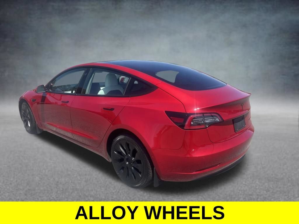 Used 2021 Tesla Model 3 Long Range AWD/4WD image 3