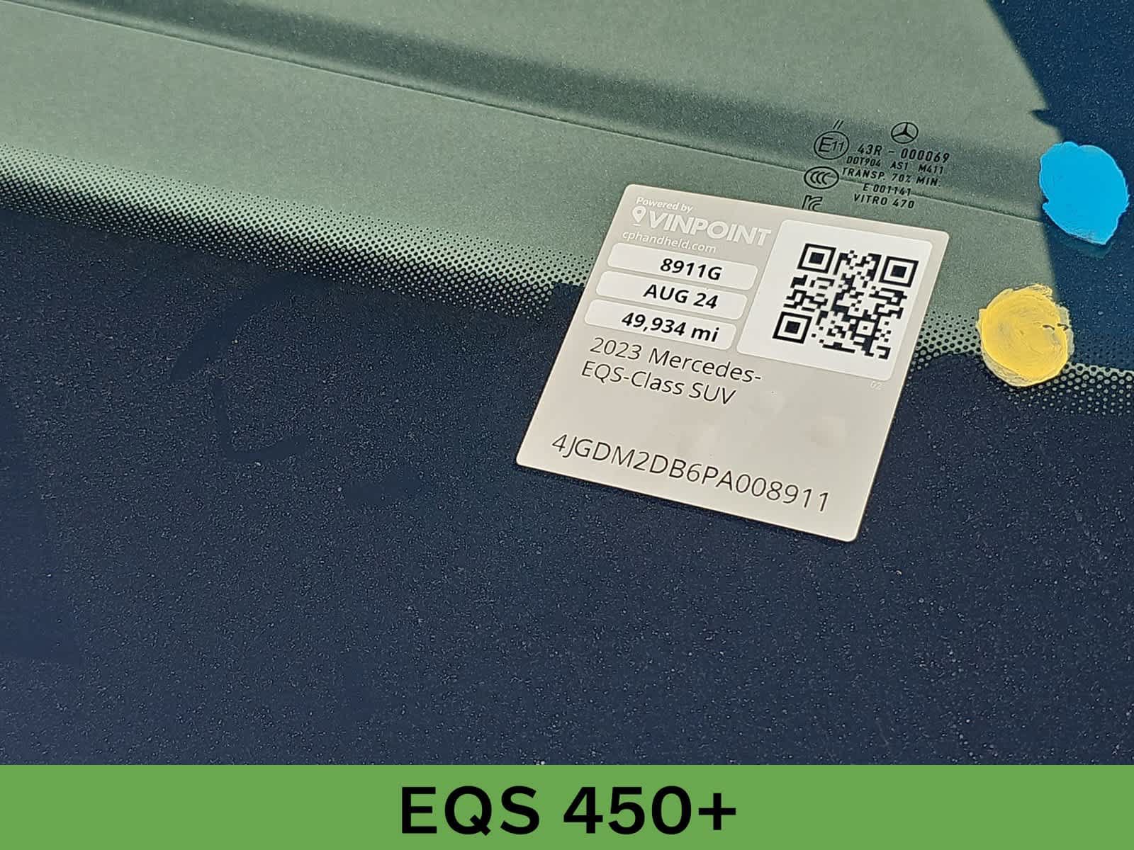 Used 2023 Mercedes-Benz EQS 450+ SUV image 25