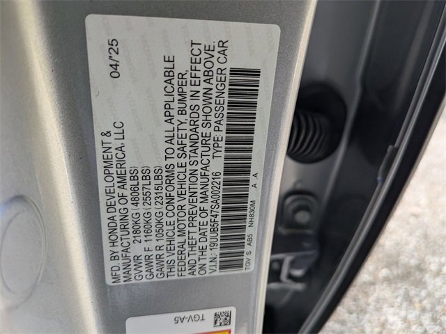 Certified 2025 Acura TLX w/ Technology Package image 30