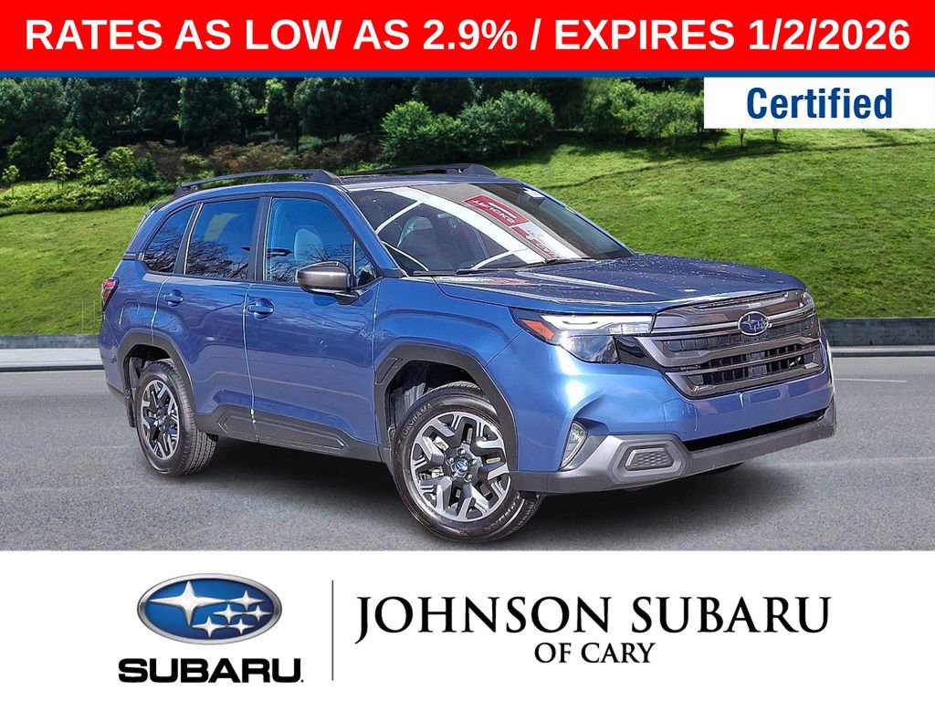 Certified 2025 Subaru Forester Premium w/ Protection Package
