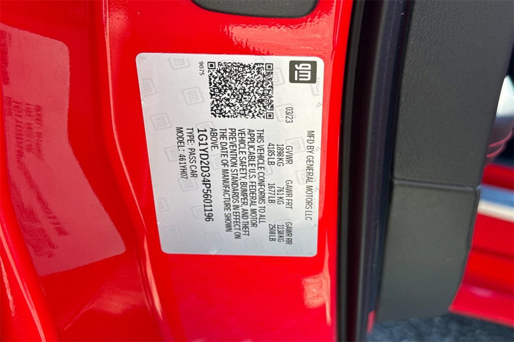 Certified 2023 Chevrolet Corvette Z06 image 34