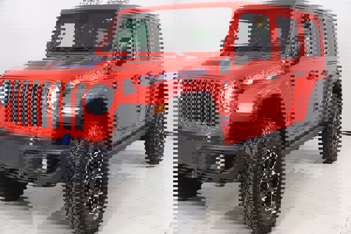 Used 2021 Jeep Wrangler Unlimited Rubicon 4xe w/ Steel Bumper Group image 51