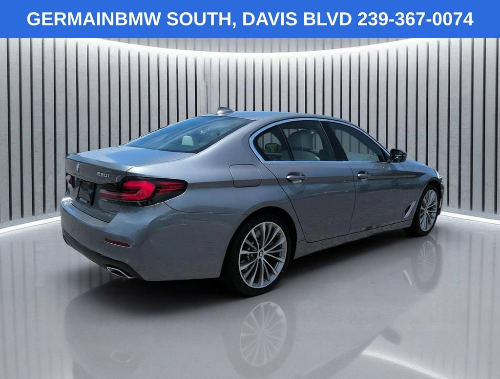 Certified 2023 BMW 530i w/ Luxury Seating Package RWD image 5