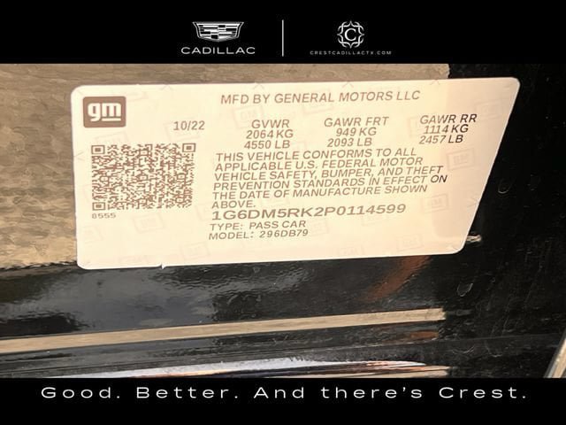 Certified 2023 Cadillac CT5 Luxury RWD image 33