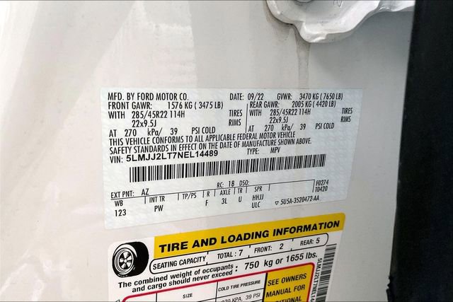 Used 2022 Lincoln Navigator Reserve AWD/4WD image 14