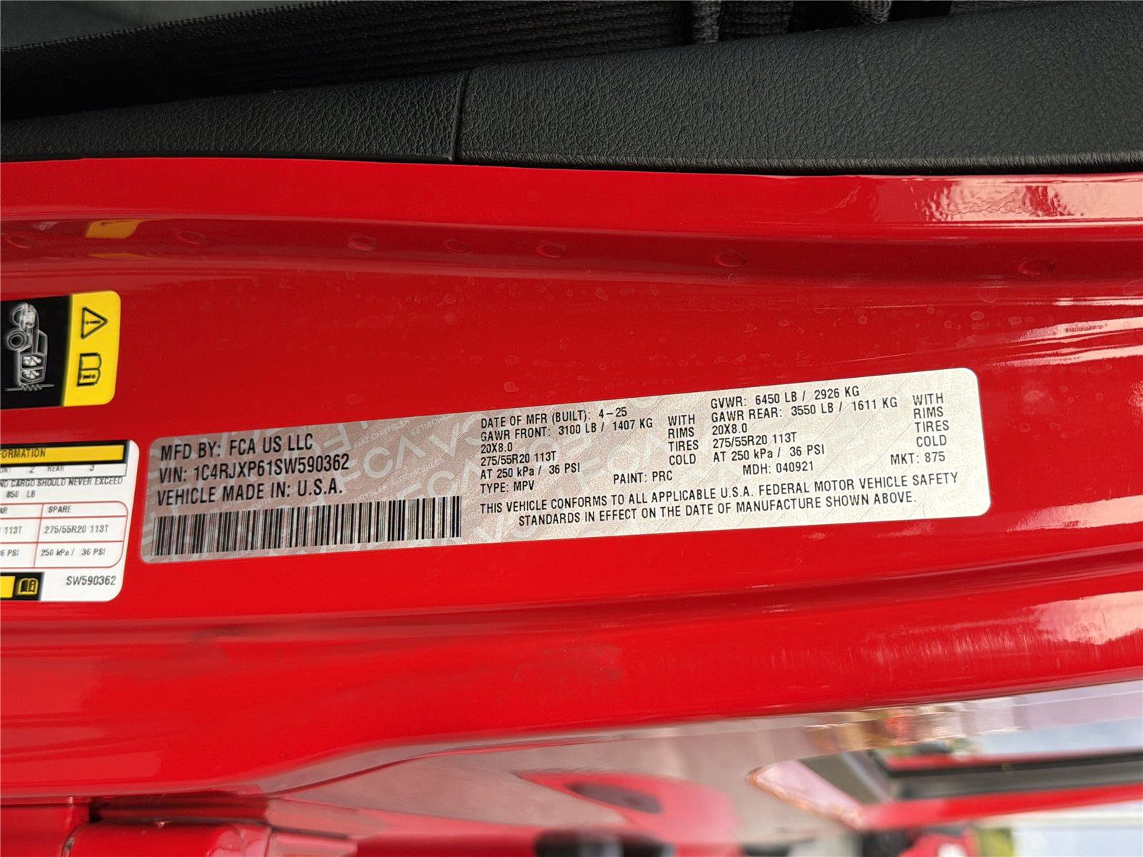 Used 2025 Jeep Wrangler Backcountry image 32