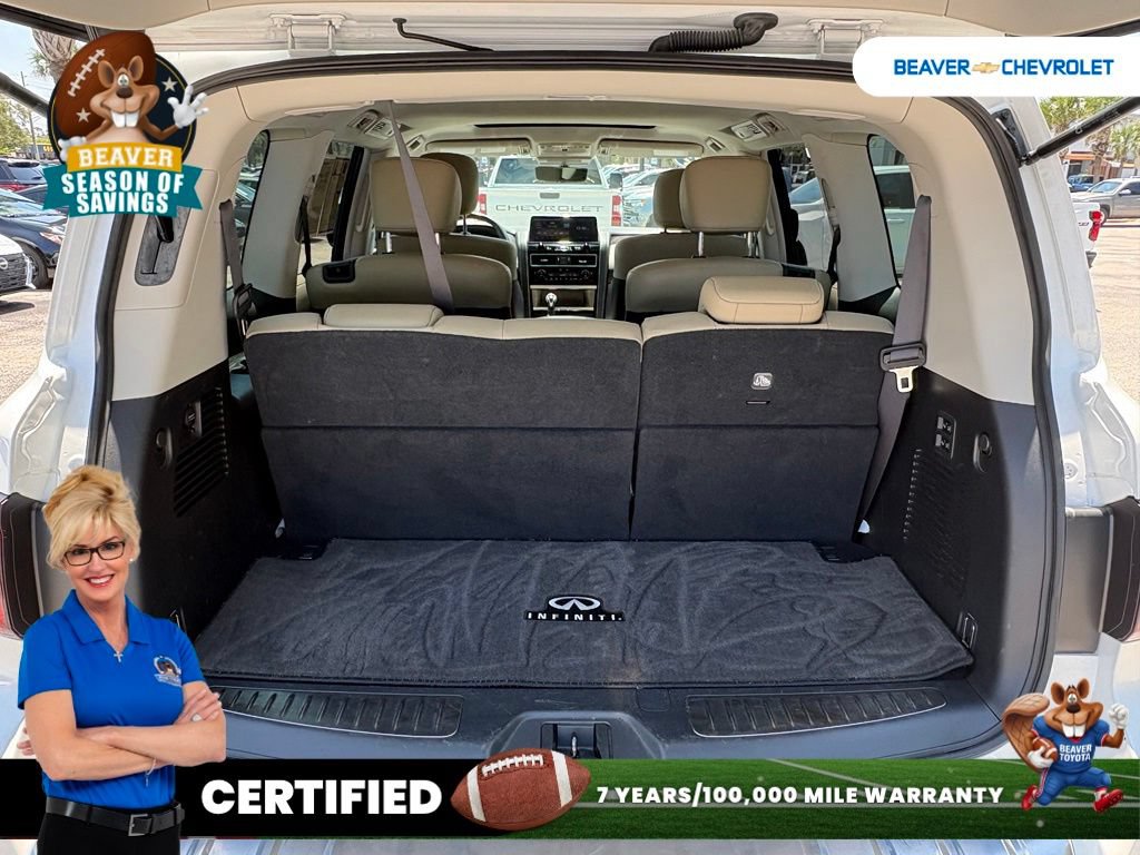 Used 2022 INFINITI QX80 Premium Select w/ Cargo Package RWD image 11