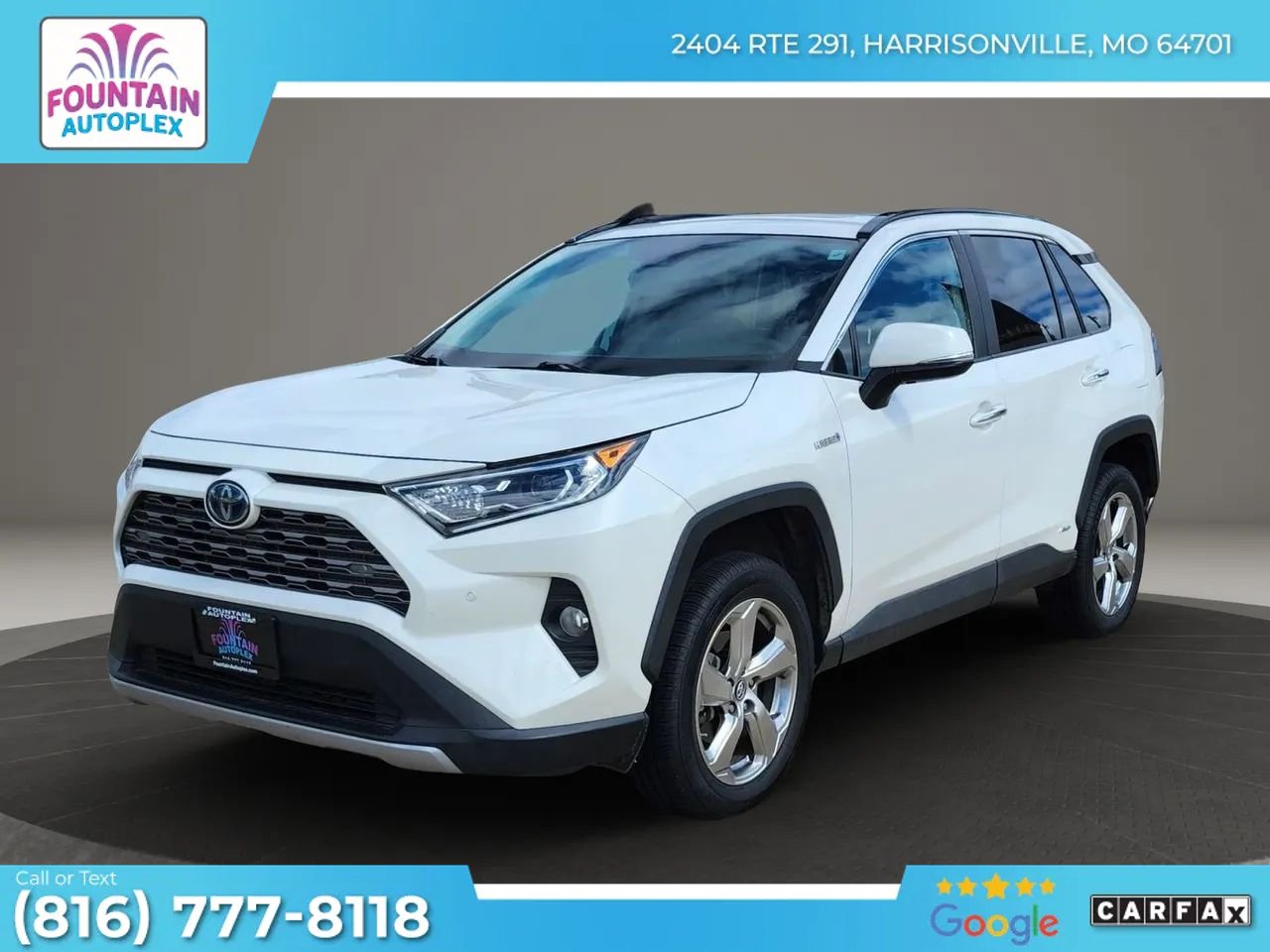 Used 2019 Toyota RAV4 Limited w/ Carpet Mat Package