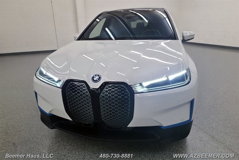 Used 2024 BMW iX xDrive50 w/ BMW I Signature Blue Package AWD/4WD image 13