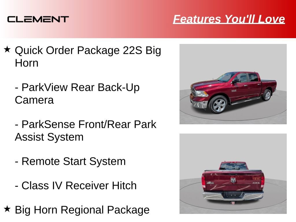 Used 2017 RAM 1500 Big Horn AWD/4WD image 42