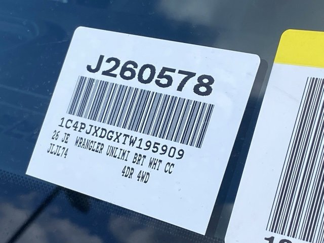 New 2026 Jeep Wrangler Sport S image 37