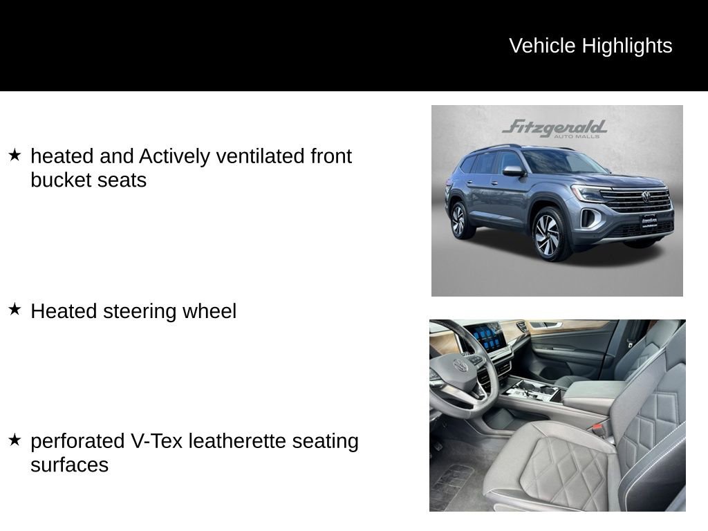 Used 2025 Volkswagen Atlas SE image 9