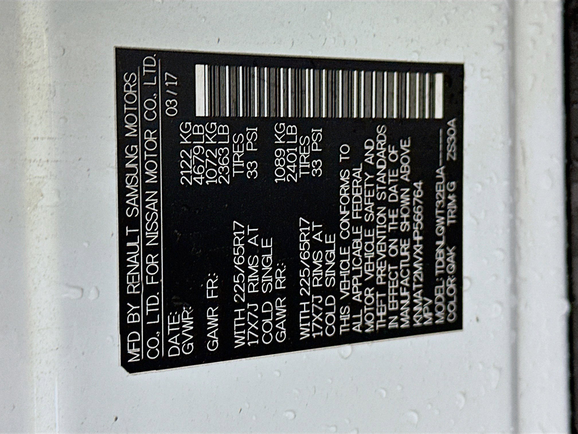 Used 2017 Nissan Rogue SV image 36