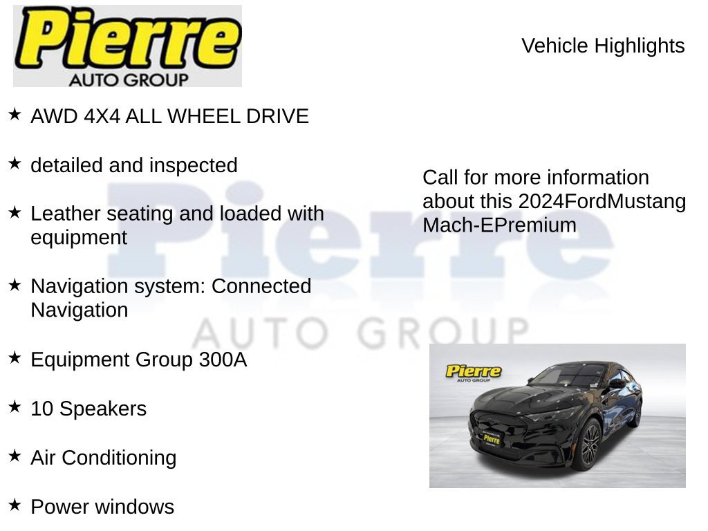 Used 2024 Ford Mustang Mach-E Premium AWD/4WD image 7