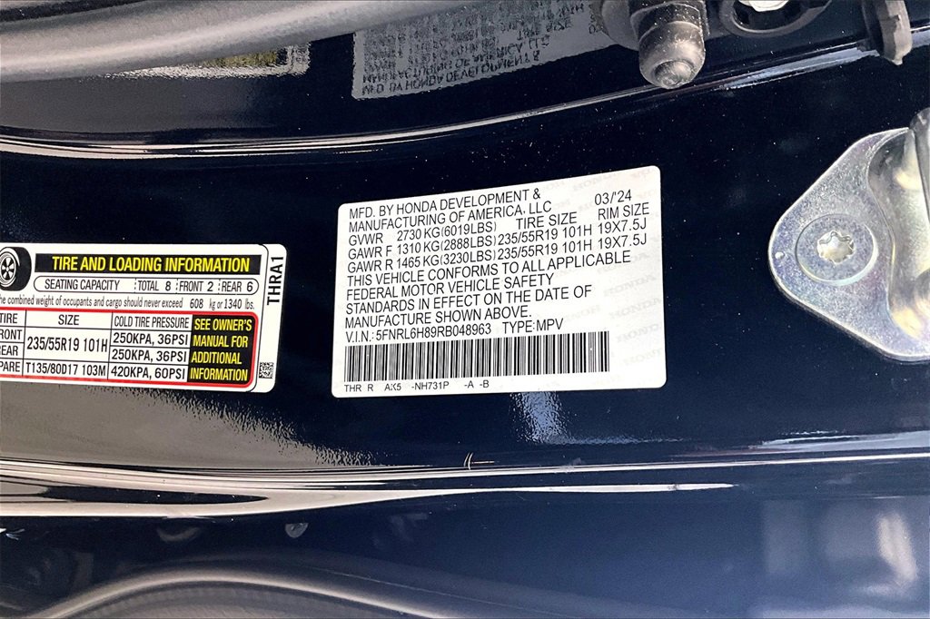 Used 2024 Honda Odyssey Touring image 35