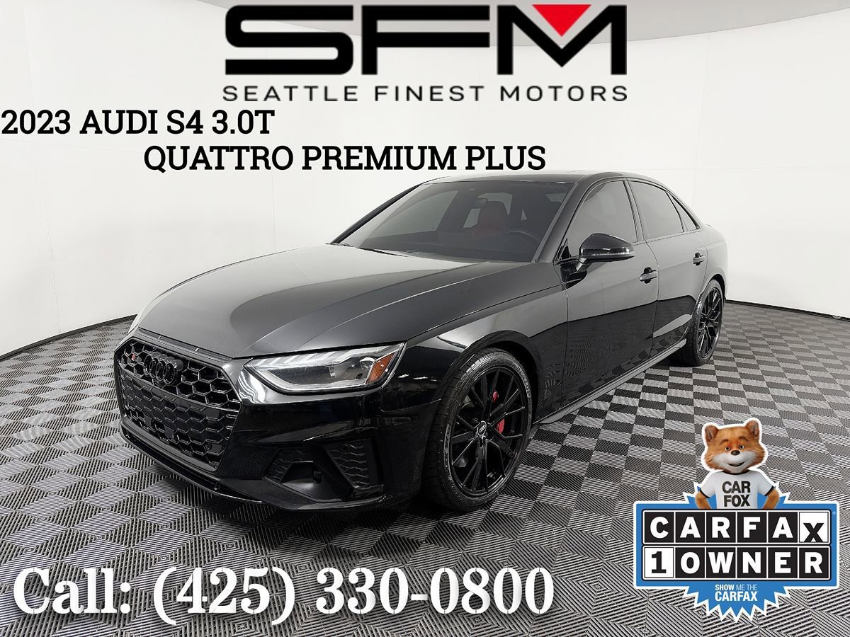 Used 2023 Audi S4 Premium Plus w/ Premium Plus Package AWD/4WD image 1