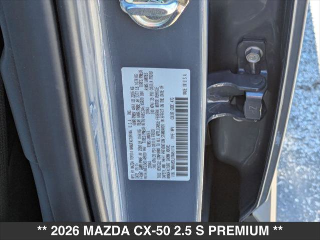 New 2026 MAZDA CX-50 AWD 2.5 S w/ Premium Package image 15
