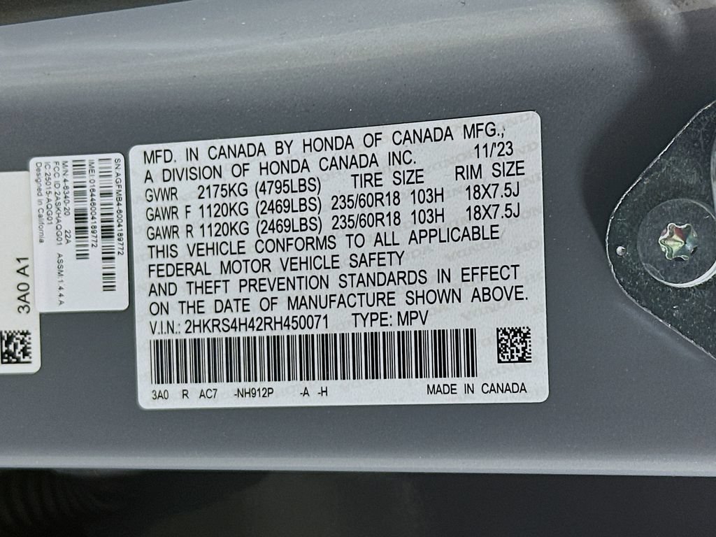 Certified 2024 Honda CR-V EX image 33