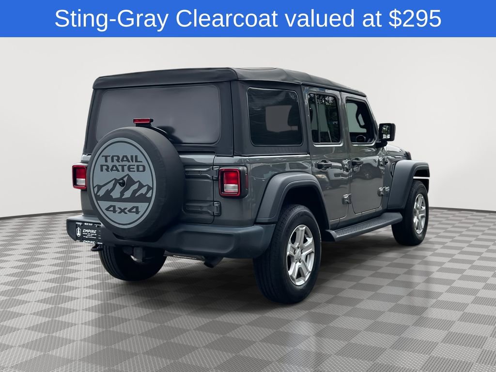 Certified 2021 Jeep Wrangler Unlimited Sport image 9