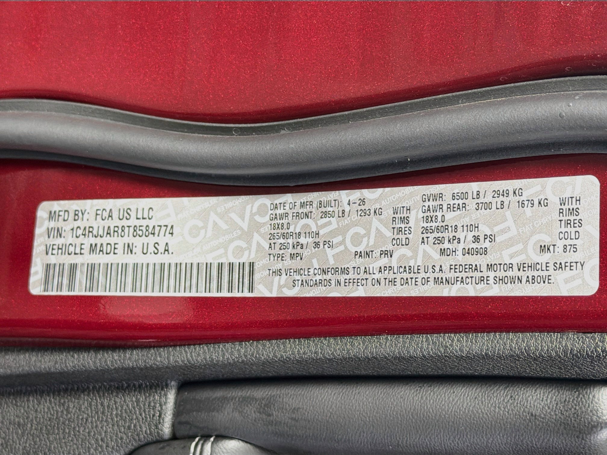 Used 2026 Jeep Grand Cherokee L 2WD image 12