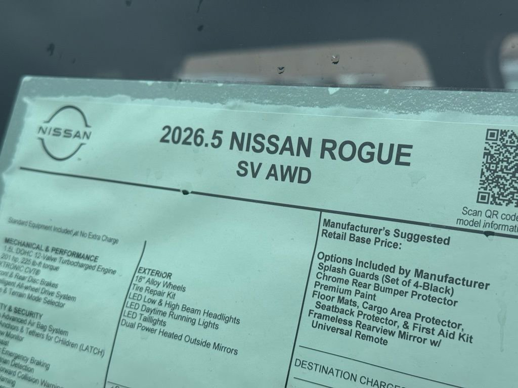 New 2026 Nissan Rogue SV image 23