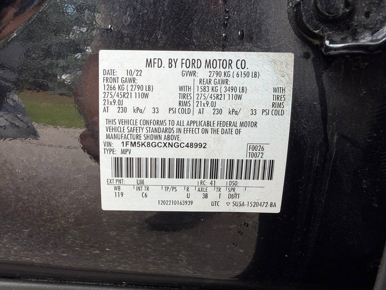 Used 2022 Ford Explorer ST w/ Equipment Group 401A AWD/4WD image 38