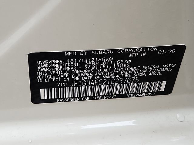 New 2026 Subaru Impreza 2.0i Sport AWD/4WD image 17