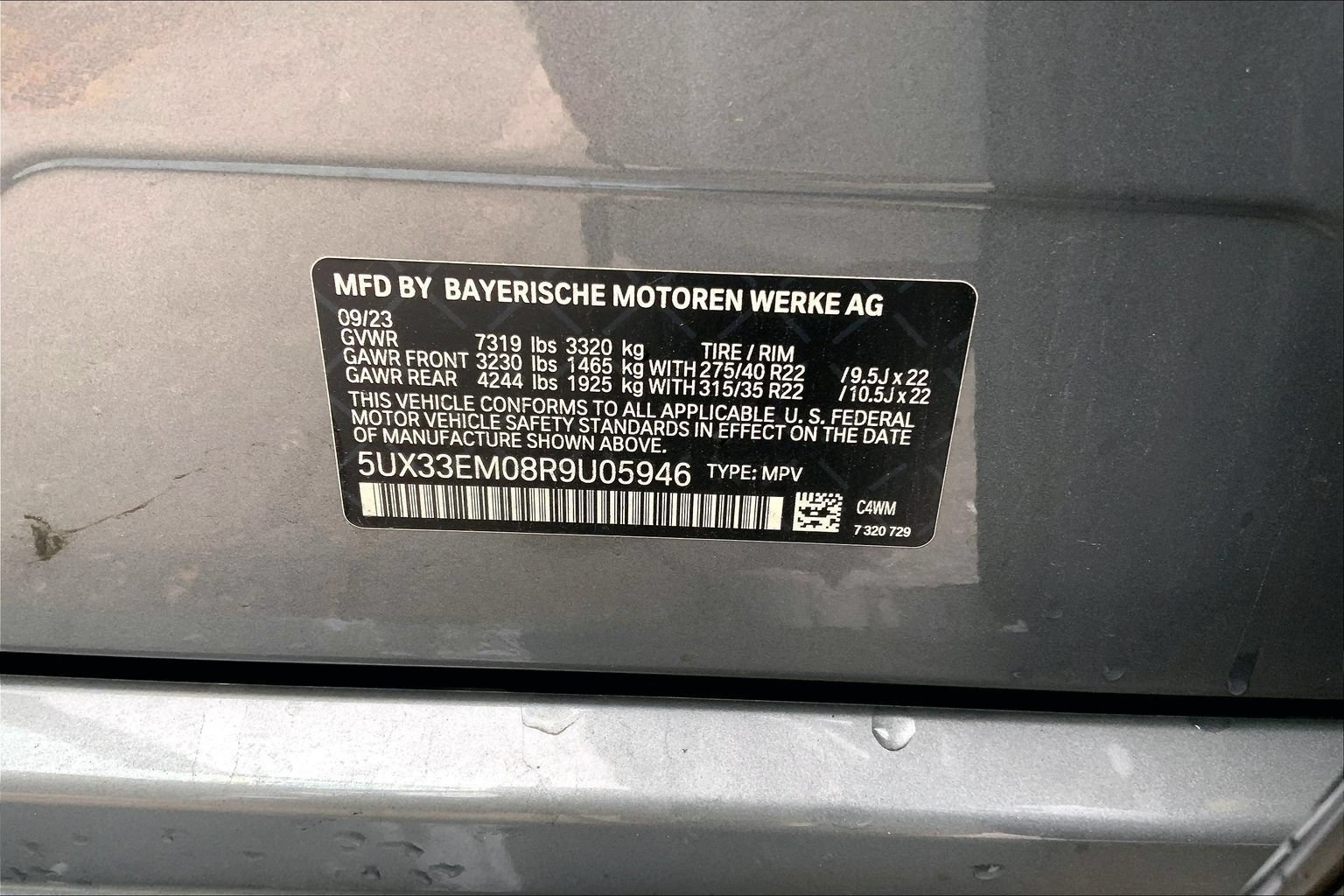 Used 2024 BMW X7 M60i w/ Executive Package AWD/4WD image 4