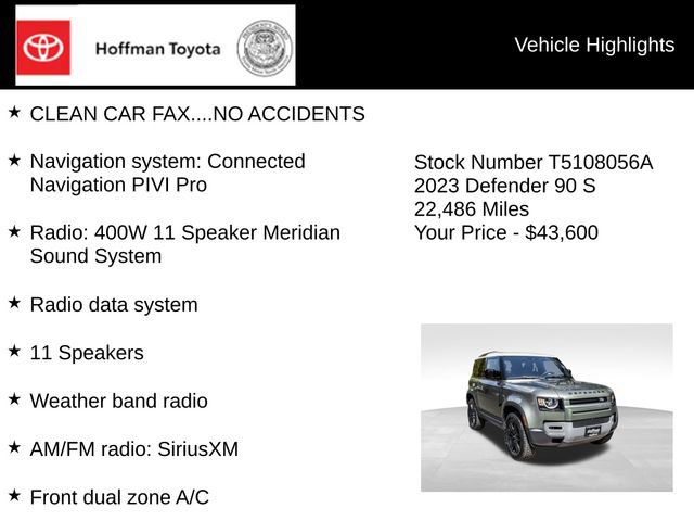 Used 2023 Land Rover Defender 90 S AWD/4WD image 5