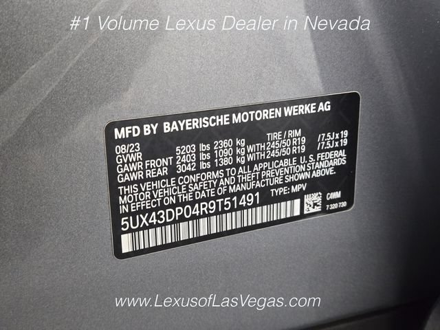 Used 2024 BMW X3 sDrive30i w/ Convenience Package RWD image 30