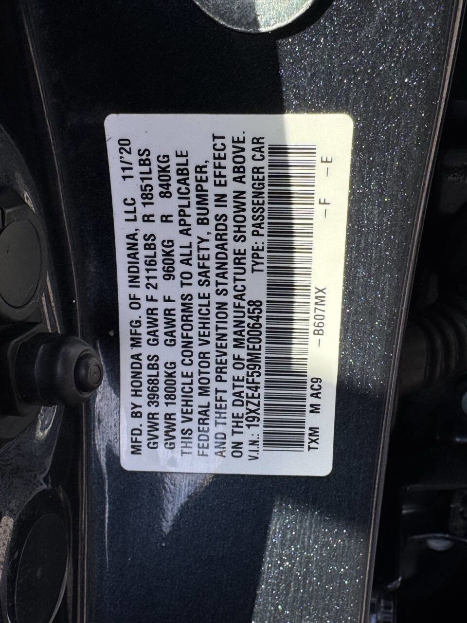 Used 2021 Honda Insight EX image 33