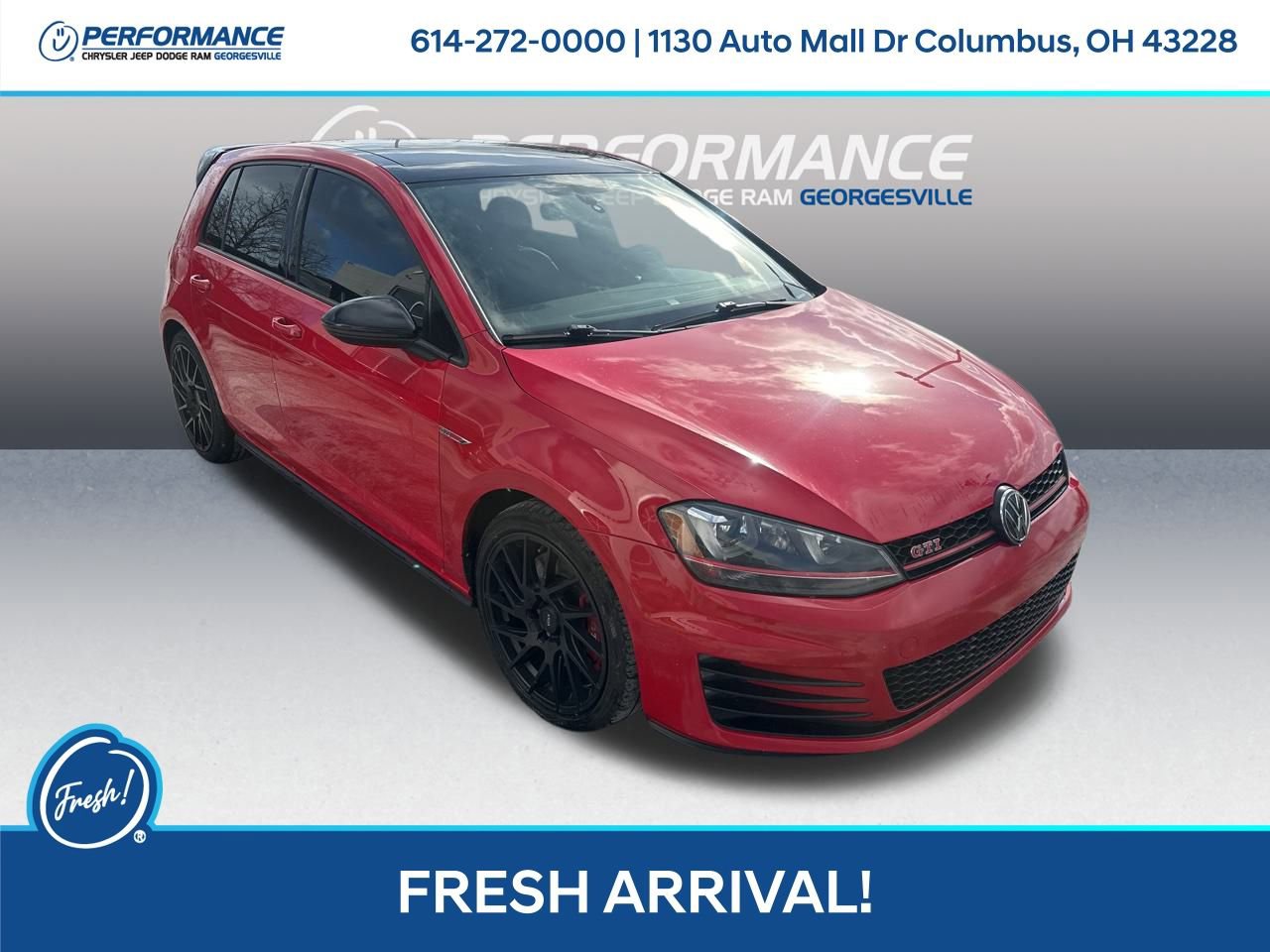 Used 2016 Volkswagen GTI Autobahn w/ Lighting Package (SEL) image 1