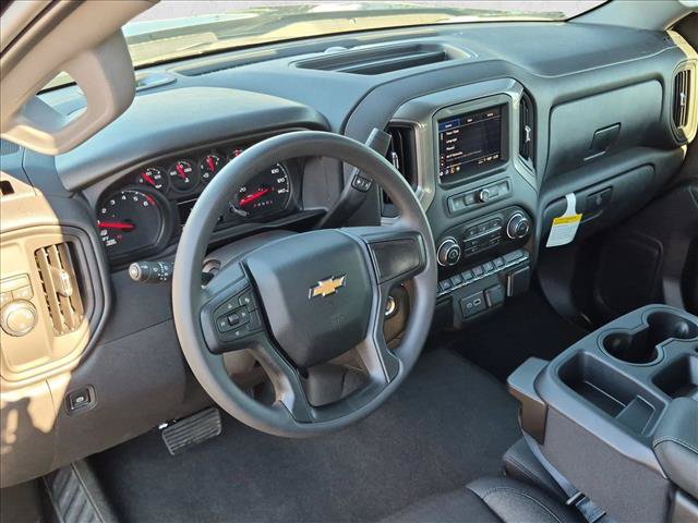 New 2026 Chevrolet Silverado 1500 Custom w/ Turbomax Blackout Package RWD image 3