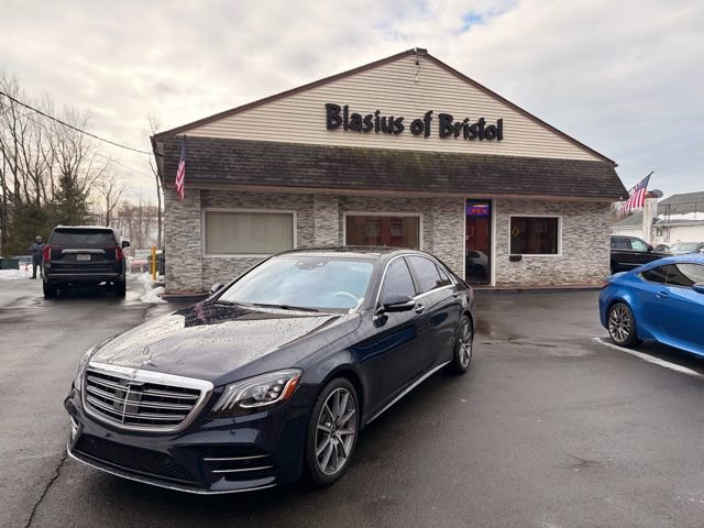 Used 2020 Mercedes-Benz S 450 Sedan w/ AMG Line Exterior image 1
