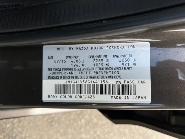 Used 2016 MAZDA MAZDA6 Touring FWD image 17