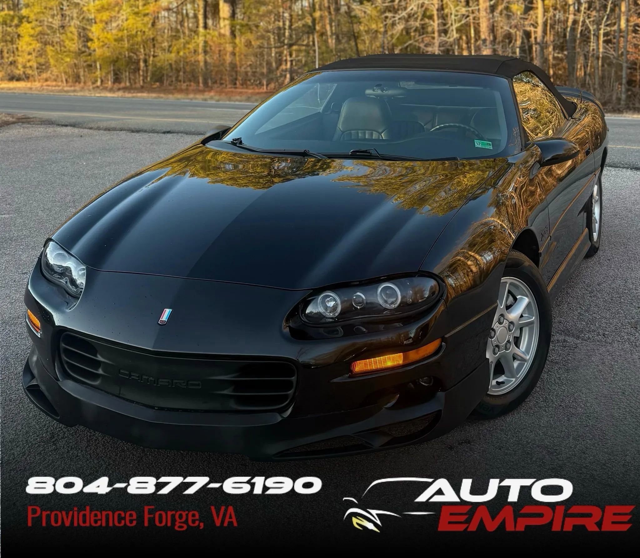 Used 2002 Chevrolet Camaro Z28 w/ Sport Appearance Pkg