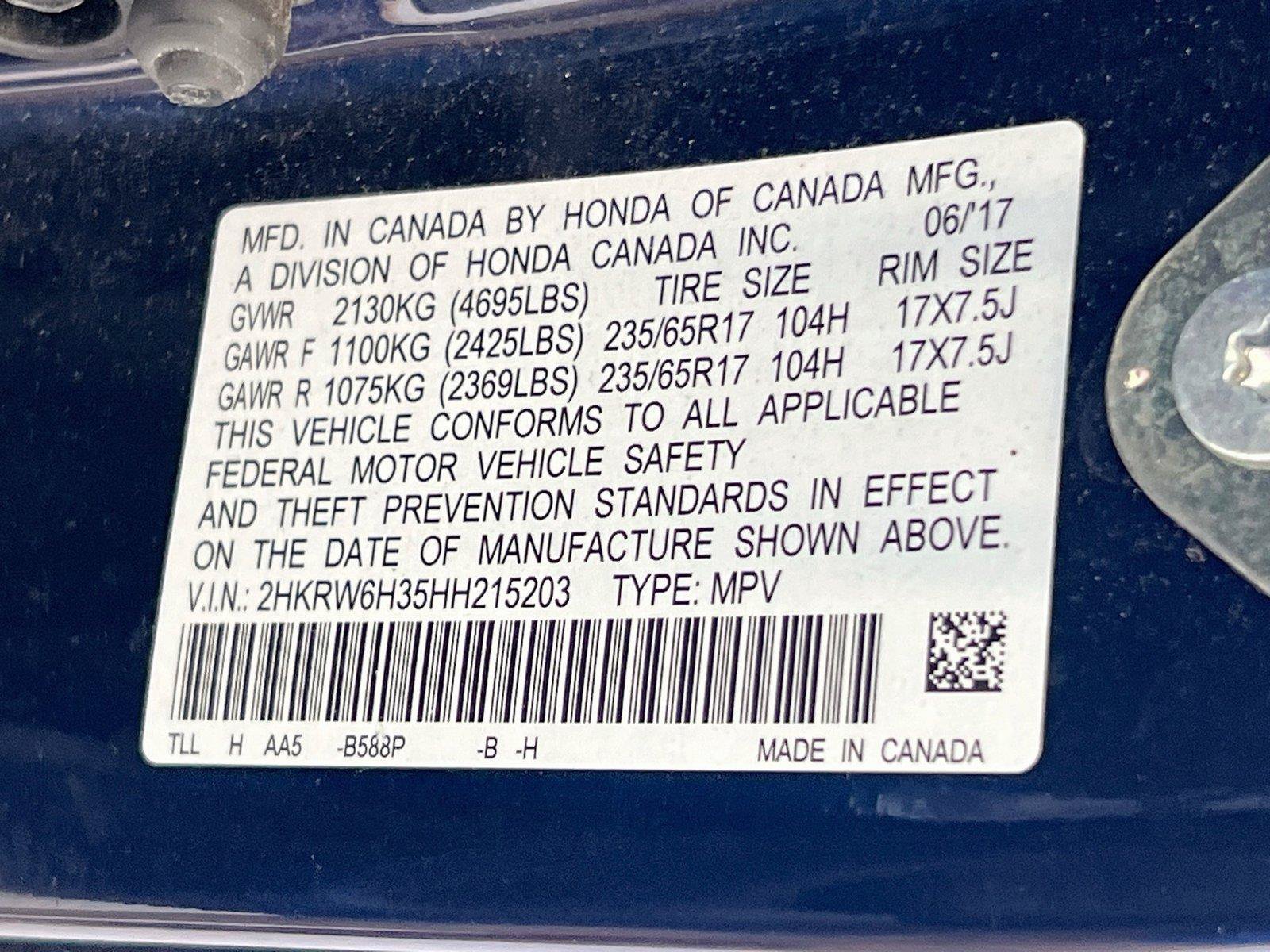 Used 2017 Honda CR-V LX image 28