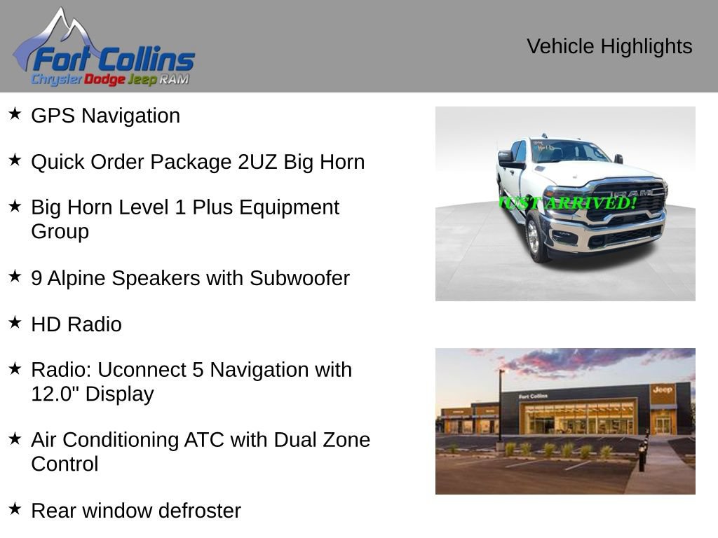 Used 2026 RAM 2500 Big Horn AWD/4WD image 6