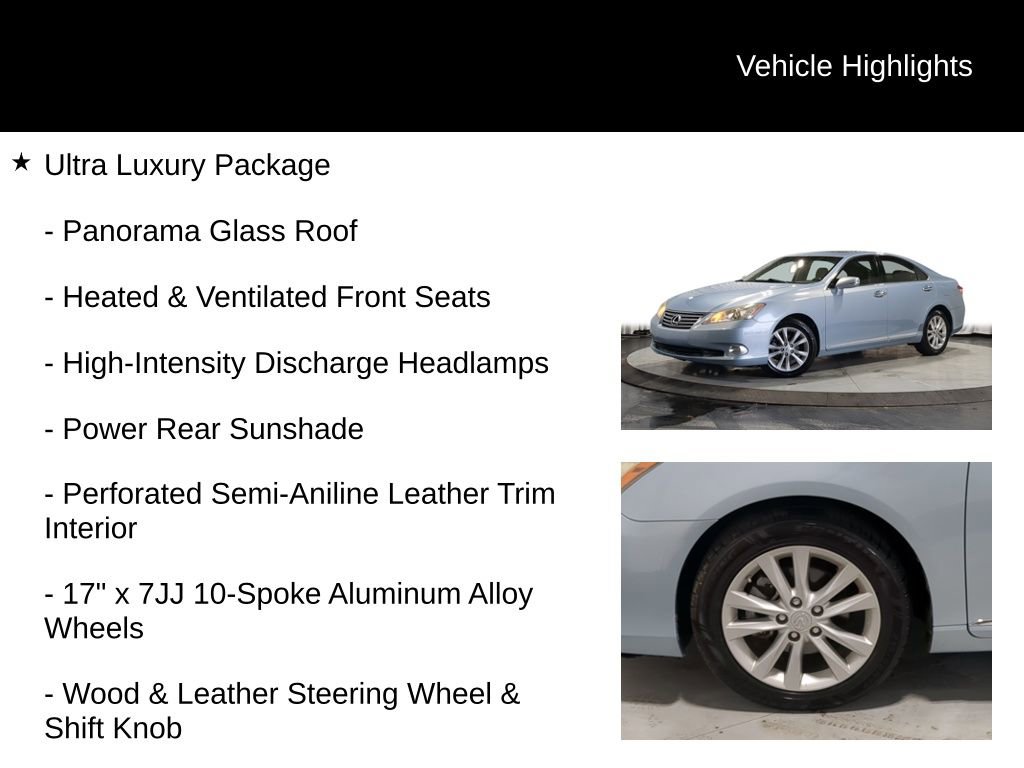 Used 2011 Lexus ES 350 FWD image 7