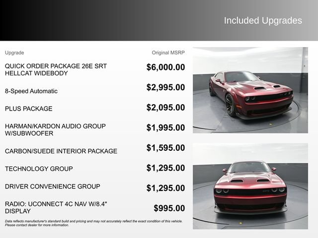 Used 2022 Dodge Challenger SRT Hellcat RWD image 4