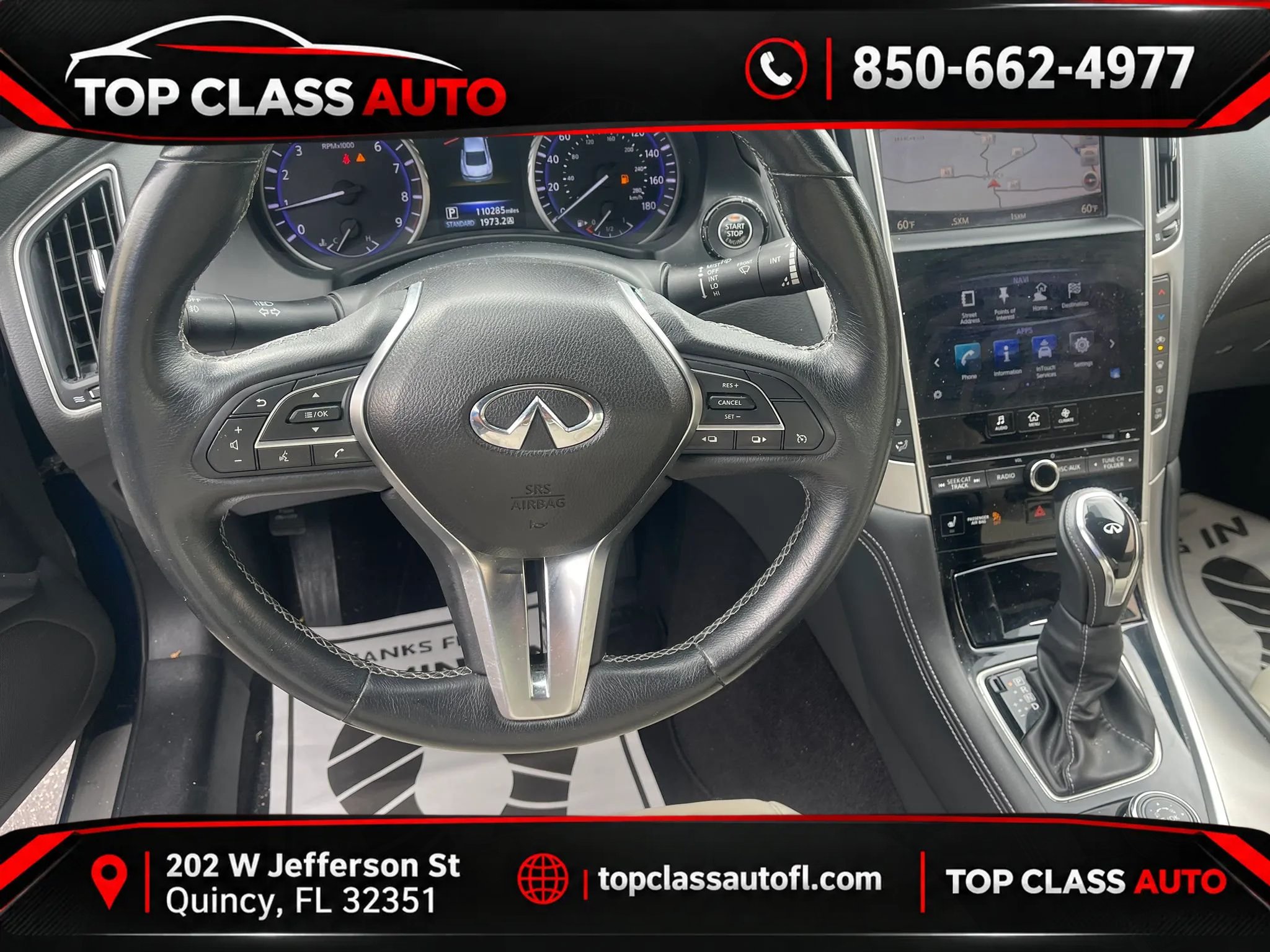 Used 2017 INFINITI Q60 3.0t w/ Premium Plus Package 3.0T RWD image 8