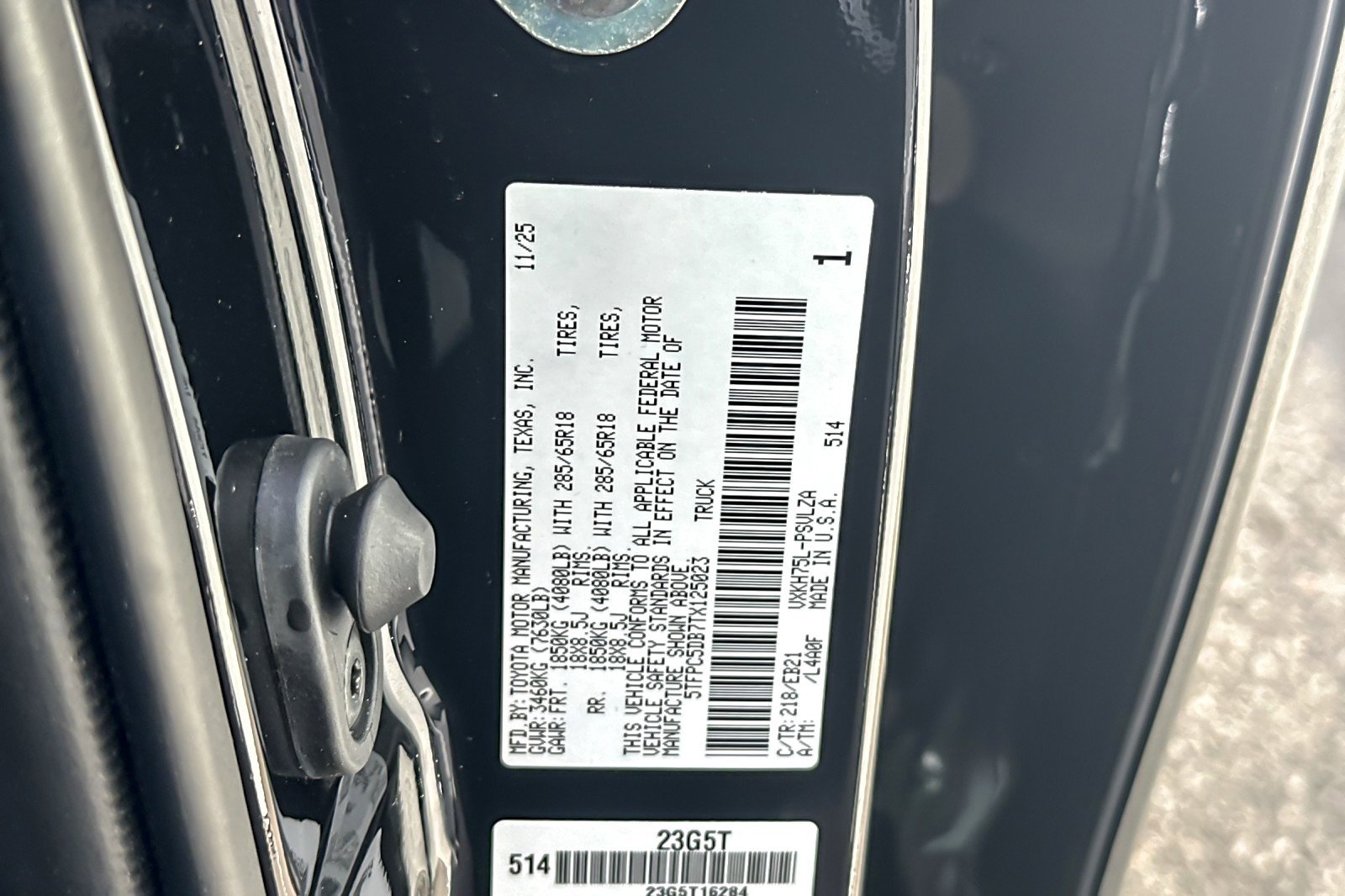 Certified 2026 Toyota Tundra TRD Pro AWD/4WD image 26