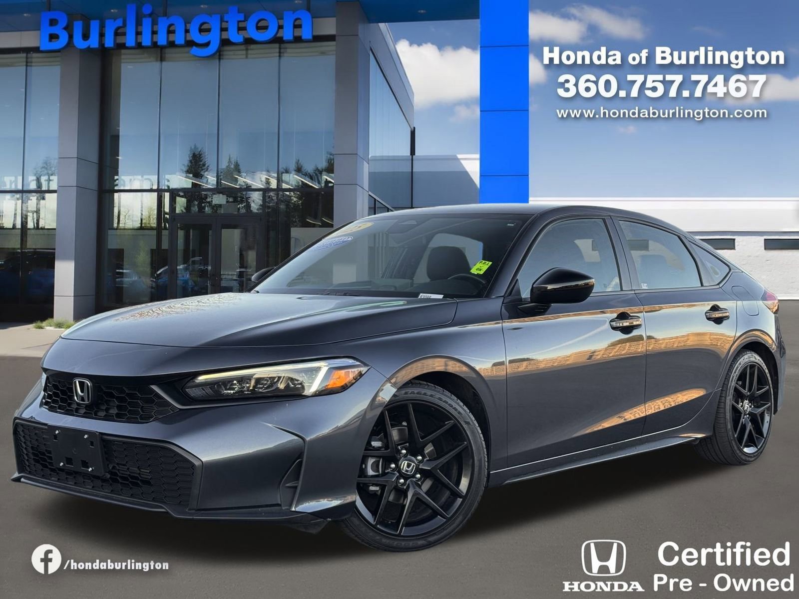 Certified 2025 Honda Civic Sport