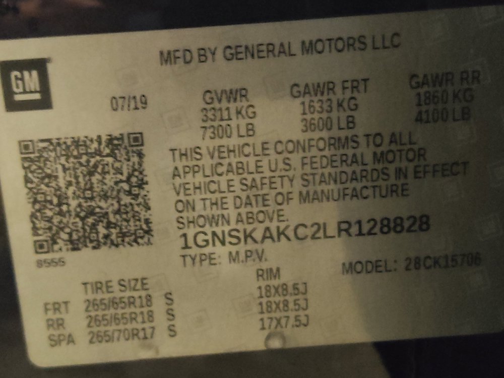 Used 2020 Chevrolet Tahoe LS w/ Enhanced Driver Alert Package AWD/4WD image 33