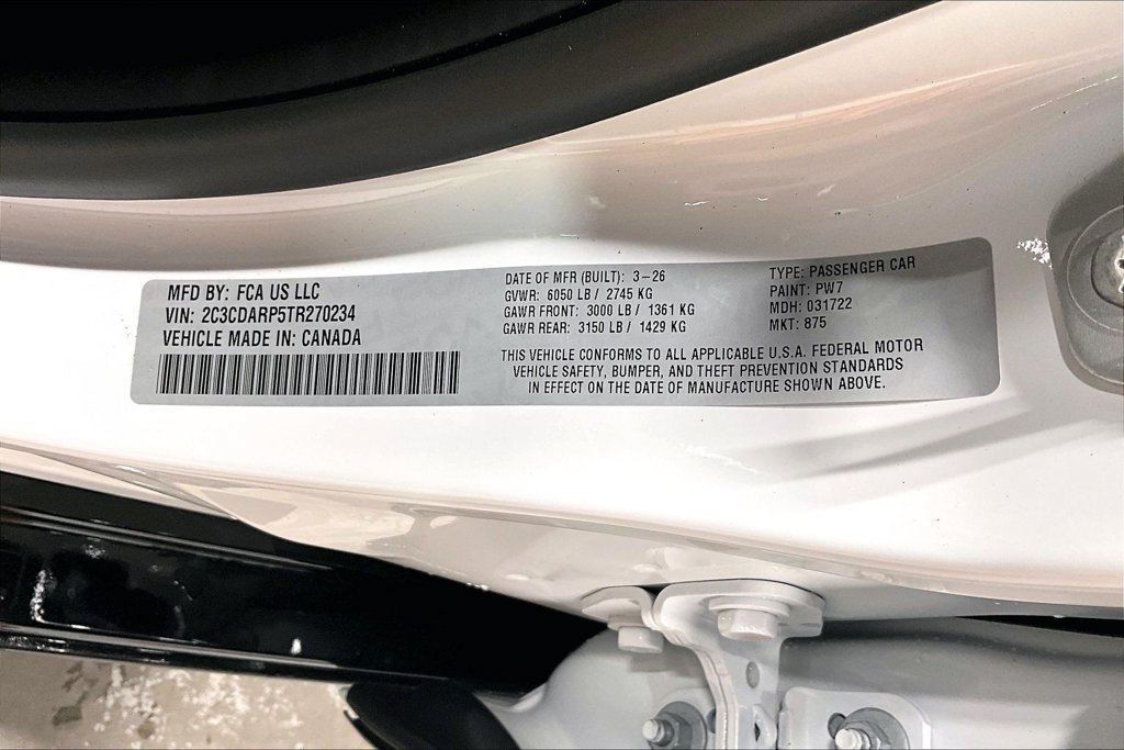 New 2026 Dodge Charger Scat Pack AWD/4WD image 25