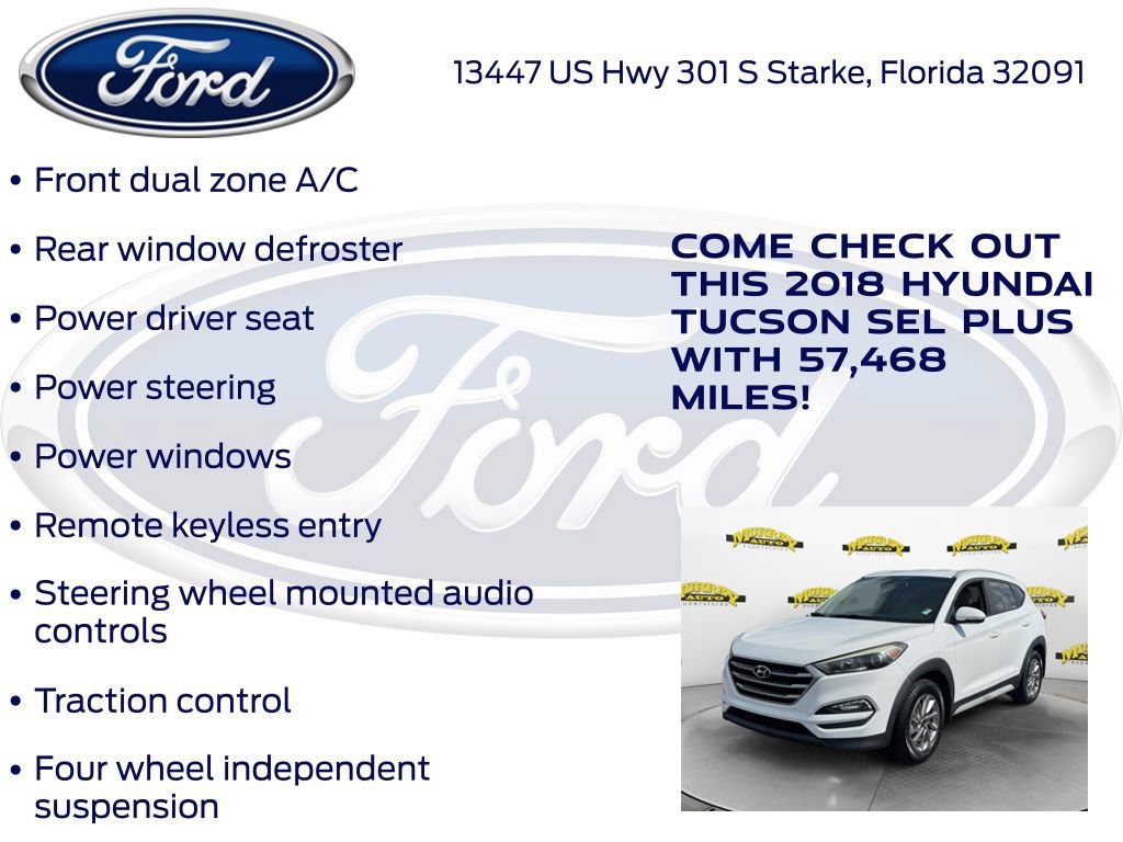 Used 2018 Hyundai Tucson SEL Plus AWD/4WD image 22