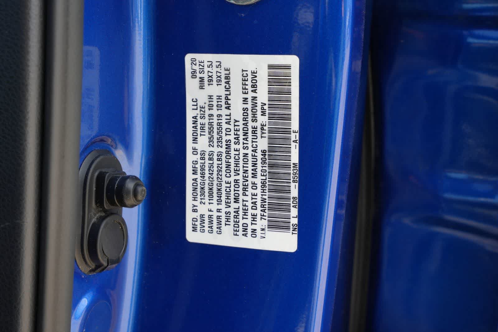 Used 2020 Honda CR-V Touring image 25