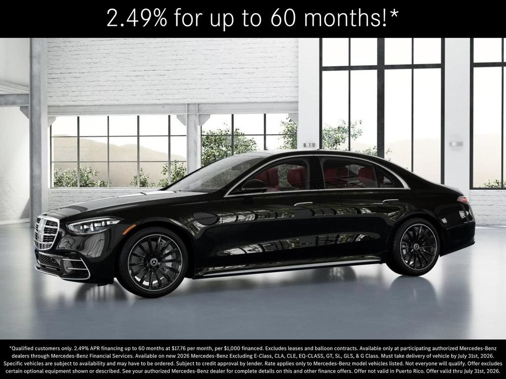 New 2026 Mercedes-Benz S 580 4MATIC Sedan image 37