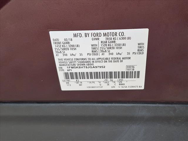 Used 2018 Ford Explorer Platinum AWD/4WD image 27