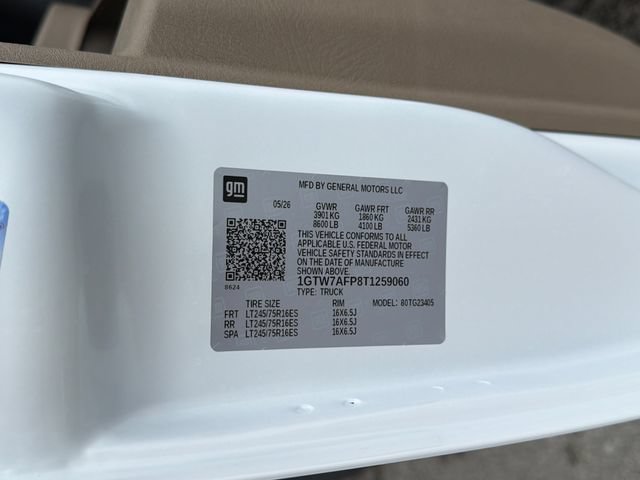 New 2026 GMC Savana 2500 w/ Driver Convenience Package RWD image 26